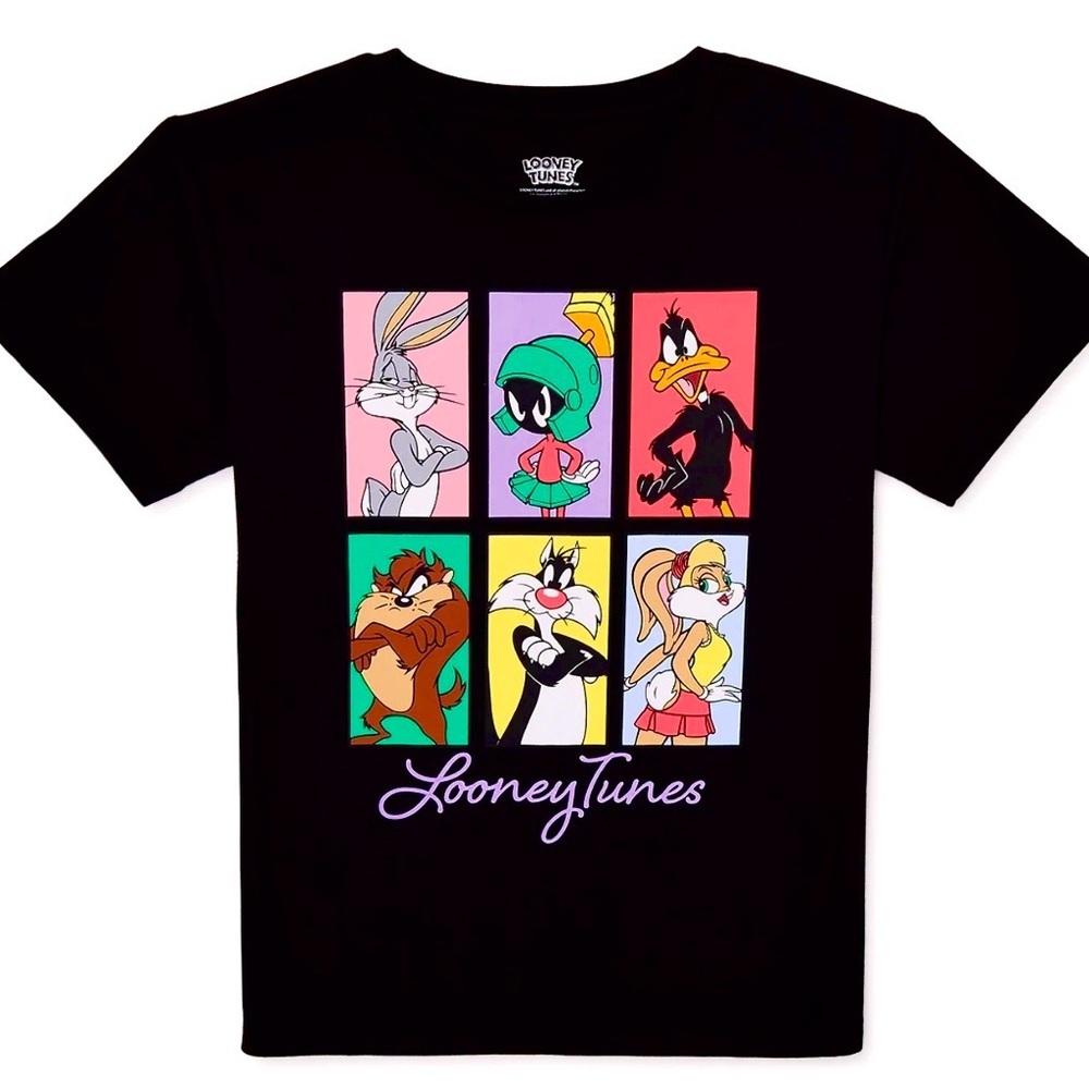 Warner Bros. Looney Tunes Kids Bugs Bunny, Taz T-shirt Boys Girls Medium 8 NEW